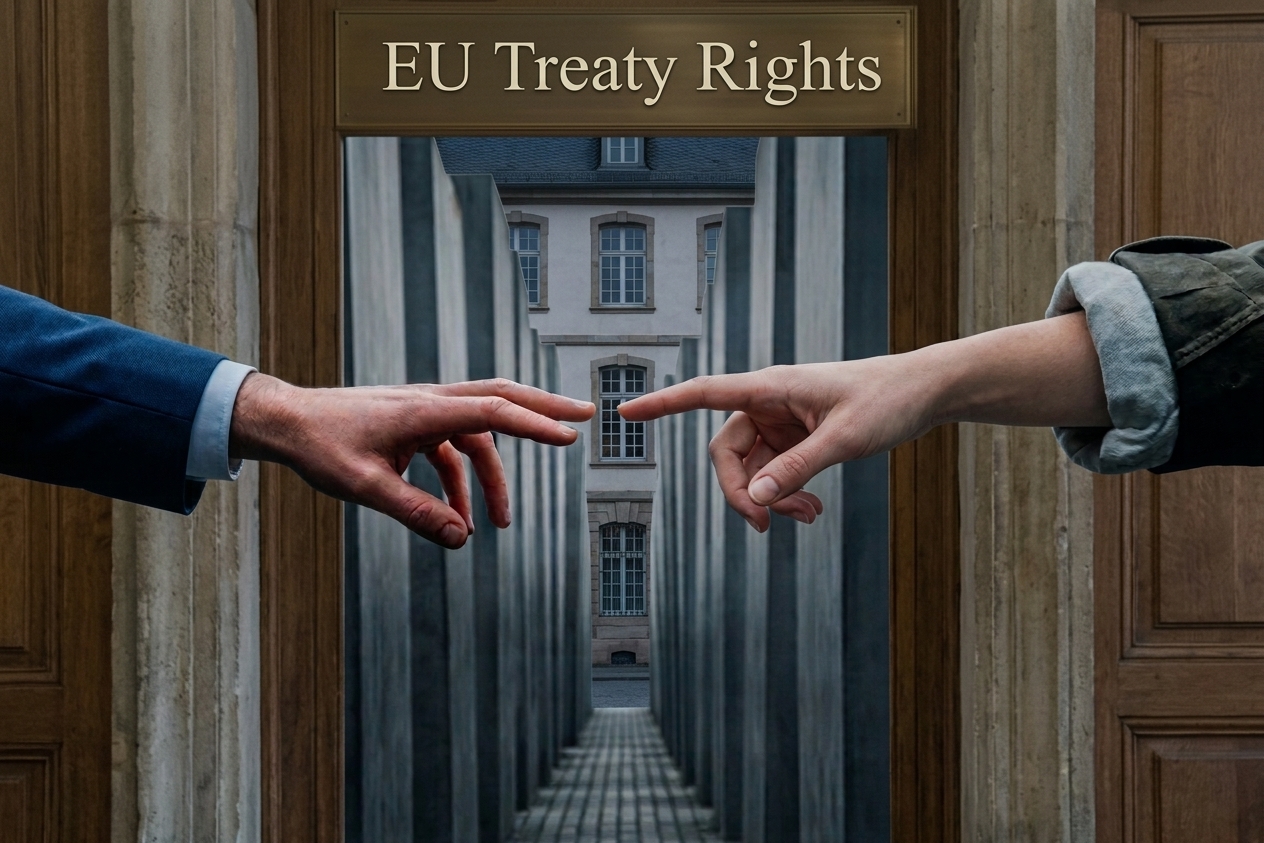 EU Treaty Legal Rights Application Interface Box
