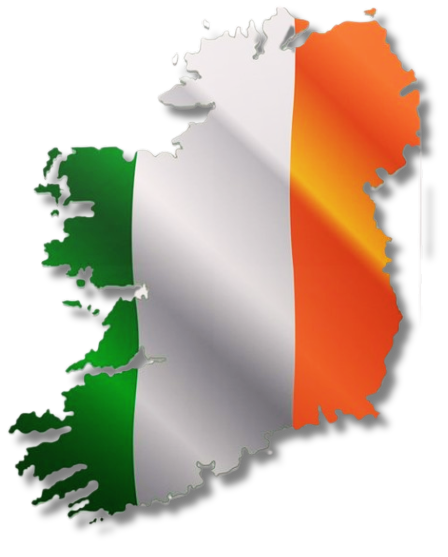 Map of Ireland showing immigration consulting services in Dublin and Waterford